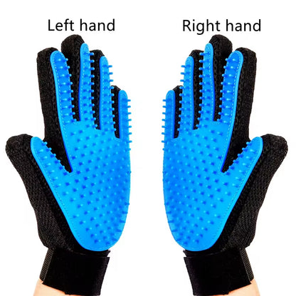 Fashion Rubber Pet Bath Brush Environmental Protection Silicone Glove for Pet Massage Pet Grooming Glove Dogs Cats Pet Supplies